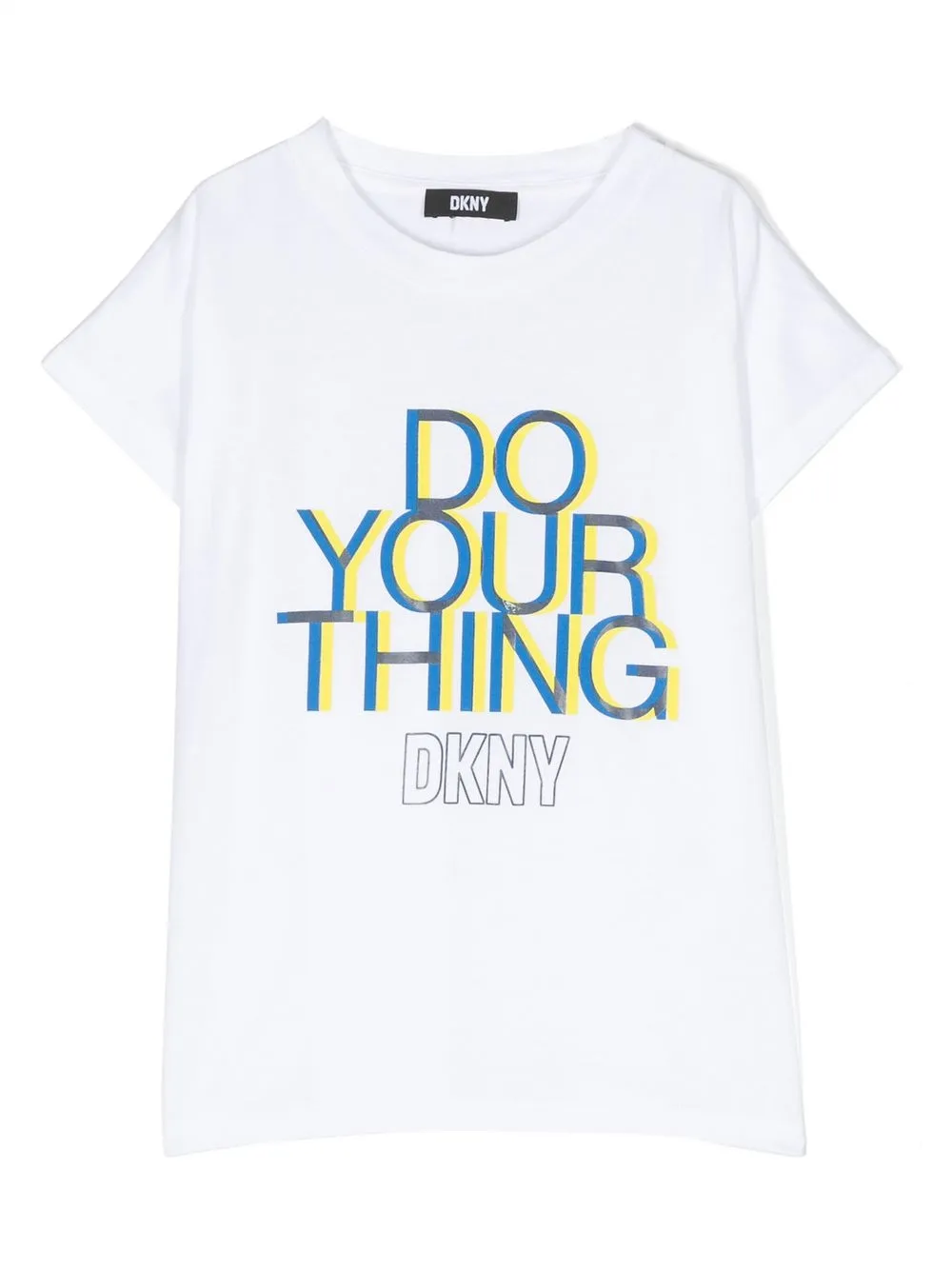 

Dkny Kids cotton short-sleeve T-shirt - White