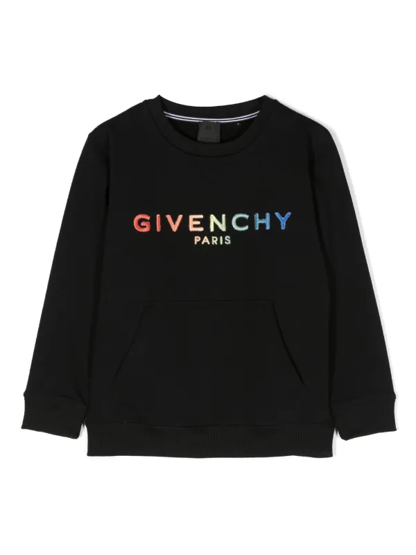 Givenchy Kids Black Logo Sweatshirt Givenchy