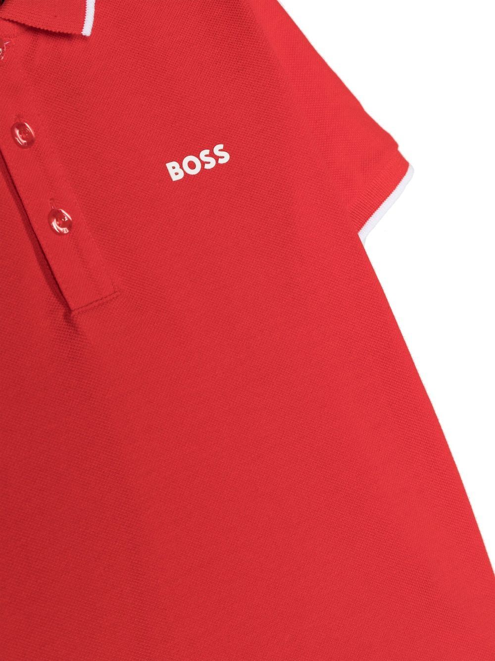 Shop Bosswear Logo-print Detail T-shirt In Red