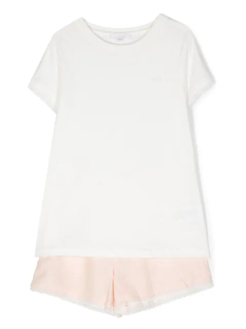 Chloé Kids short-sleeve pajama set