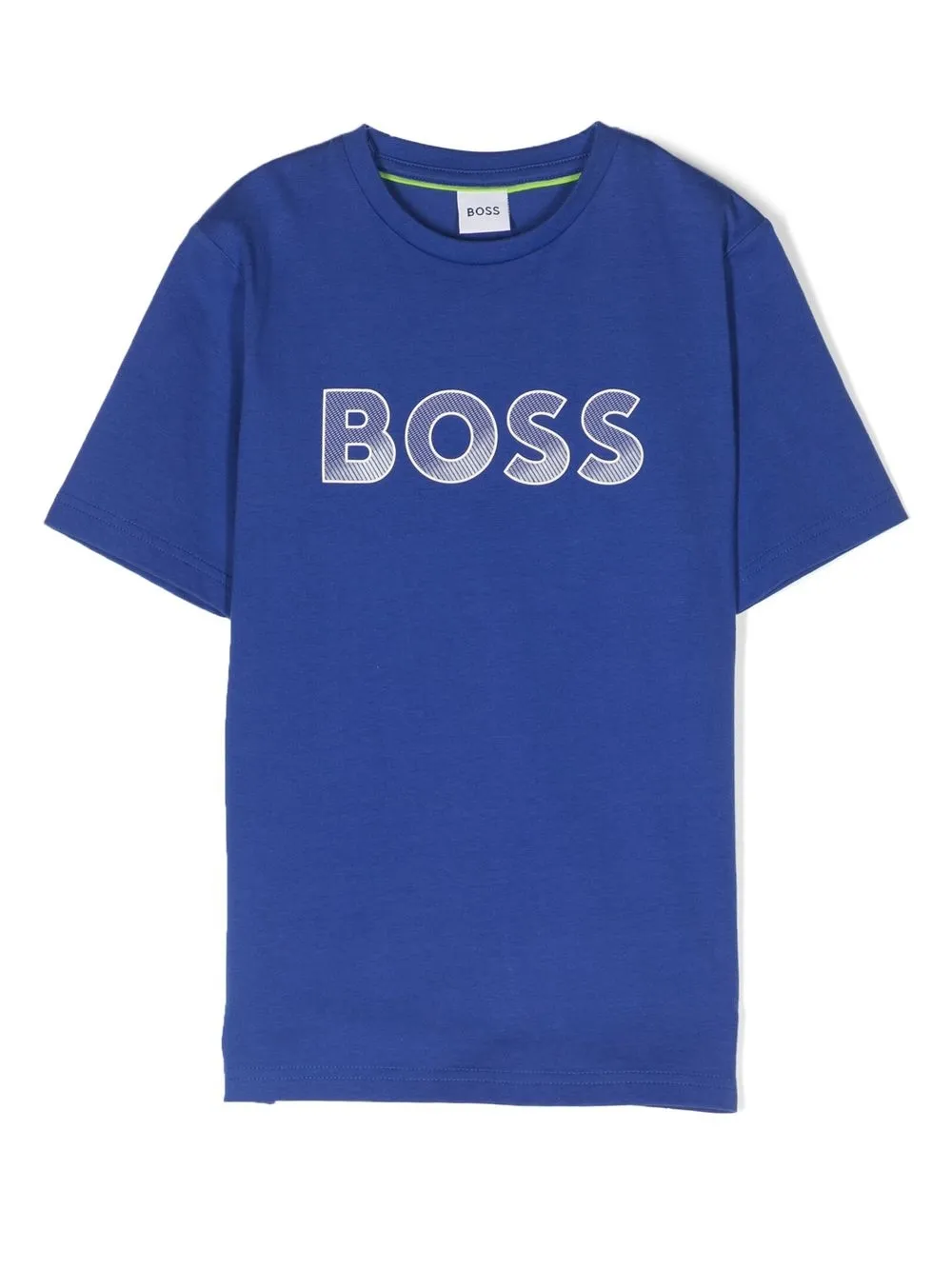 

BOSS Kidswear playera con logo estampado - Azul