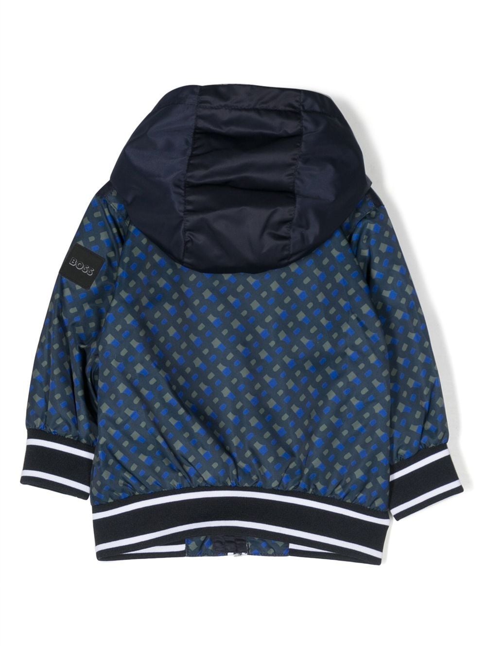 BOSS Kidswear Windjack met capuchon - Blauw