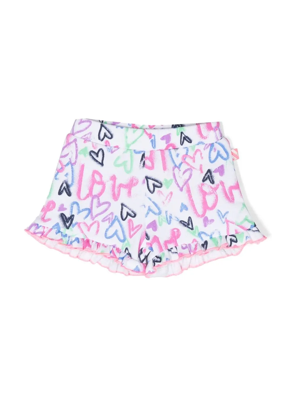 

Billieblush graphic-print shorts - White