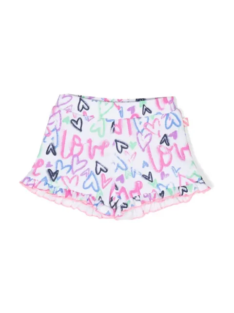 Billieblush graphic-print shorts