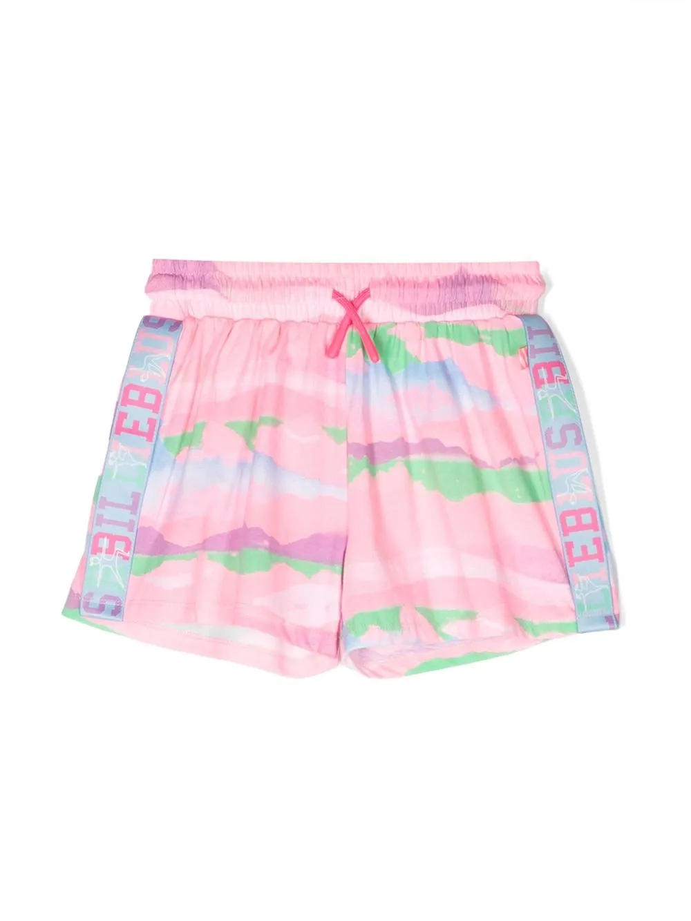 

Billieblush shorts con paisaje estampado - Rosado