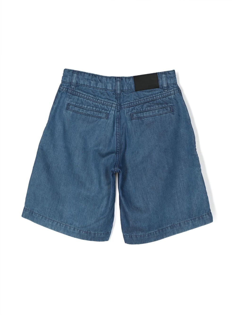 BOSS Kidswear Bermuda spijkershorts - Blauw