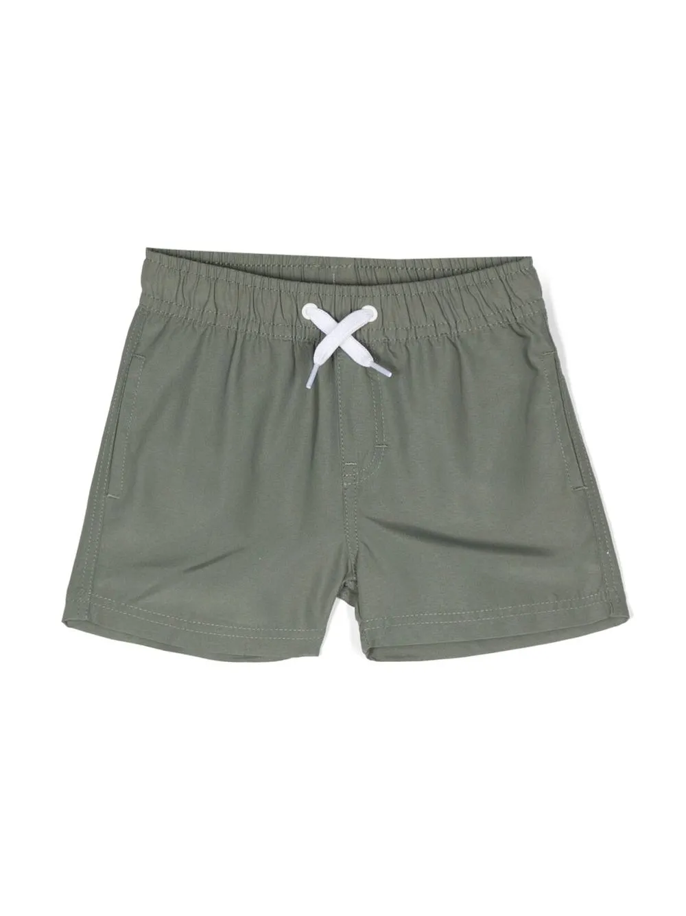 BOSS Kidswear drawstring-waist swim shorts - Green