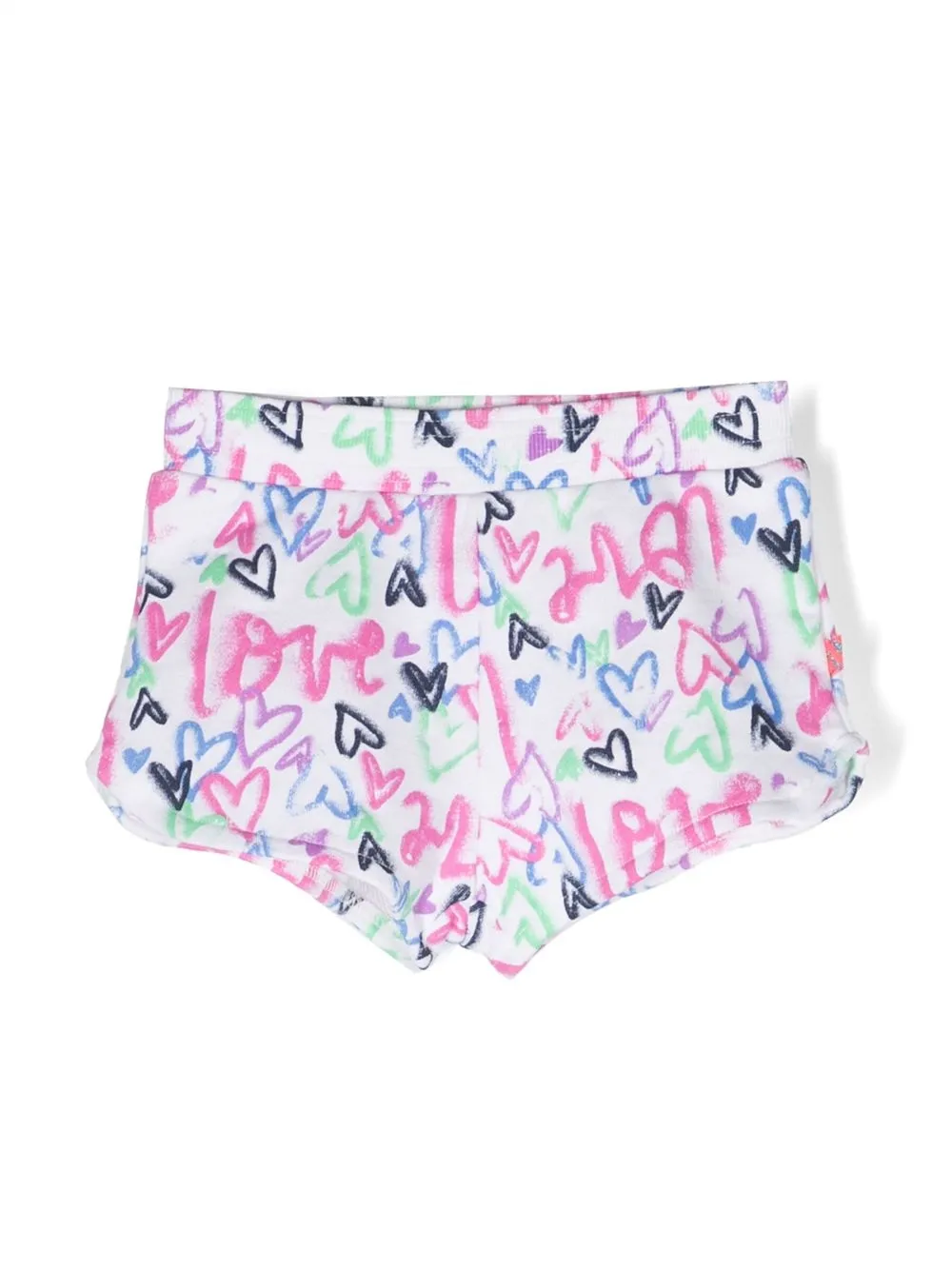 

Billieblush shorts Love con corazones estampados - Blanco