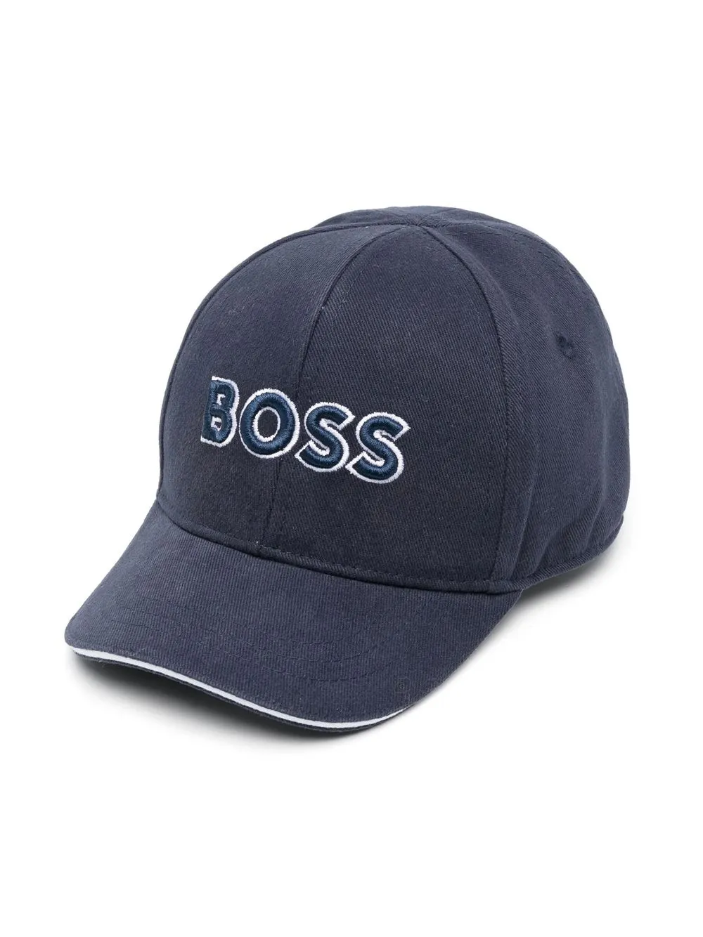 

BOSS Kidswear gorra con logo bordado - Azul