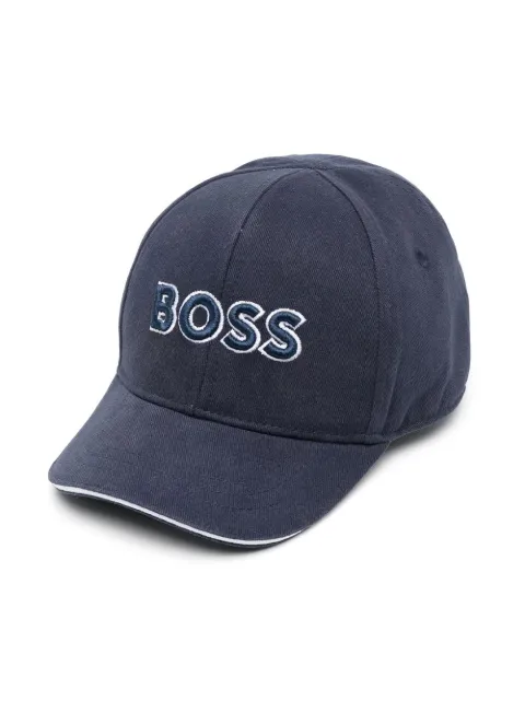 BOSS Kidswear logo-embroidered baseball cap