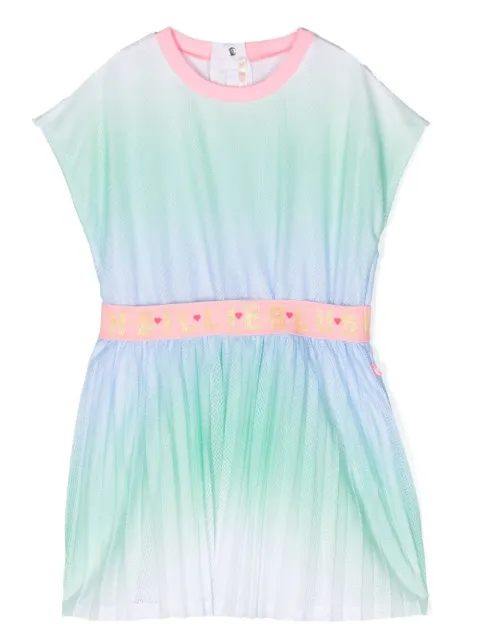 Billieblush gradient-effect short-sleeved dress