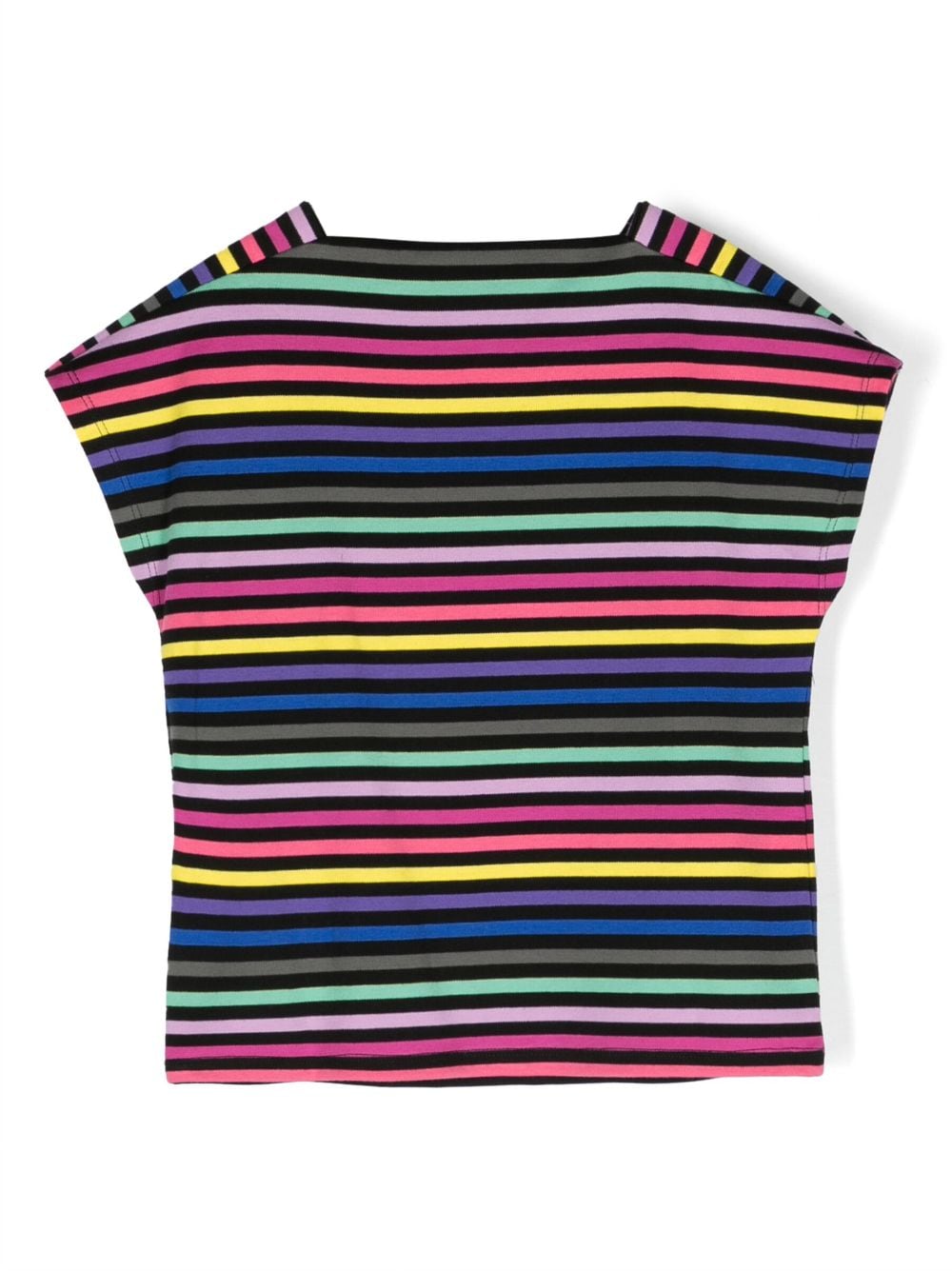 SONIA RYKIEL ENFANT logo-print Striped T-shirt - Farfetch