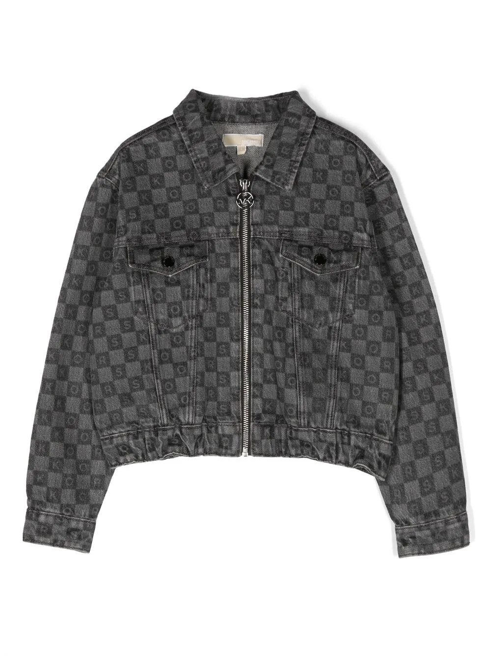 

Michael Kors Kids logo-print denim jacket - Black