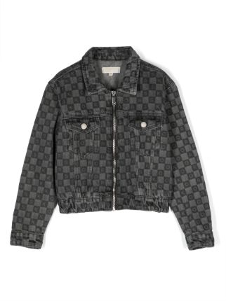 Michael Kors Kids logo-print Denim Jacket - Farfetch