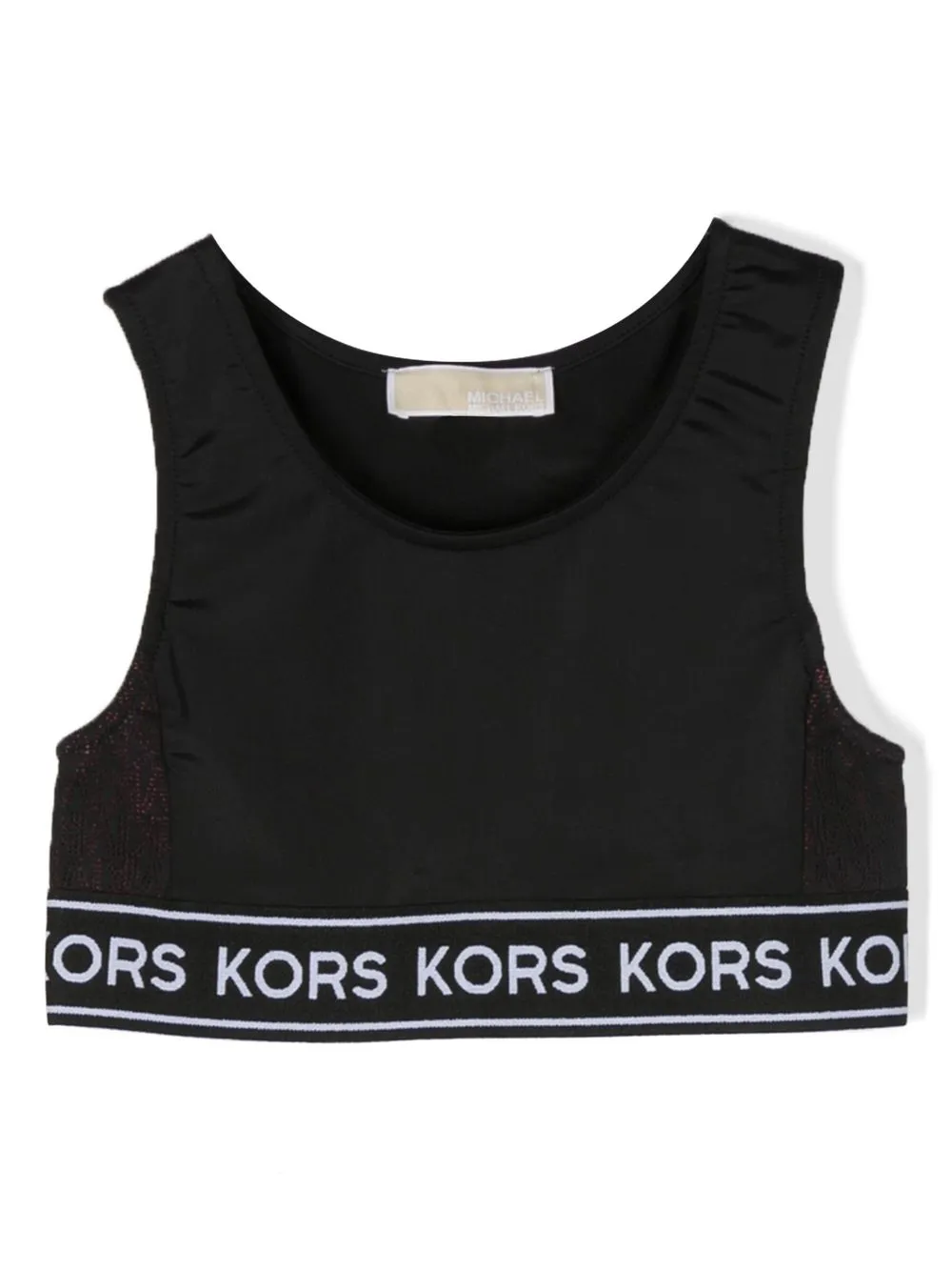 

Michael Kors Kids logo-print sleeveless undershirt - Black