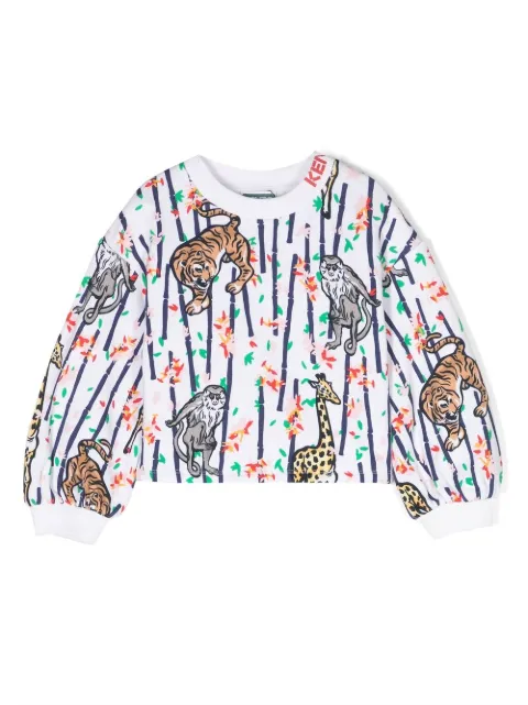 Kenzo Kids 'Bamboo' coton sweatshirt