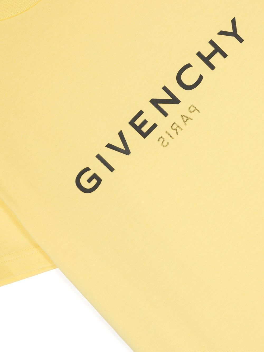 Shop Givenchy 4g Logo-print T-shirt In Gelb