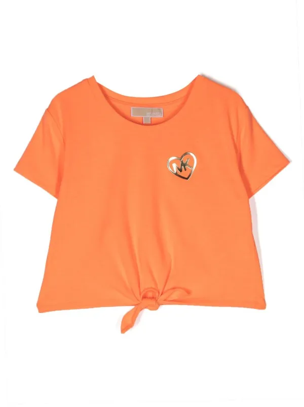 michael kors t shirt orange