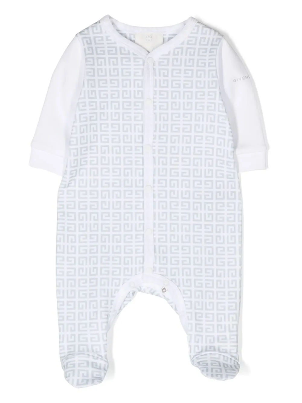 

Givenchy Kids 4G-logo long-sleeve pajamas - White