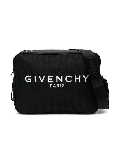 Givenchy Kids Wickeltasche mit Logo-Print