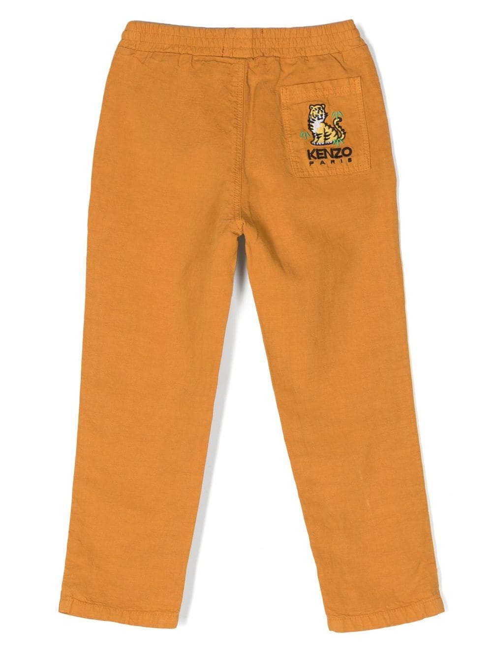 Kenzo Kids Trainingsbroek met geborduurd logo - Oranje