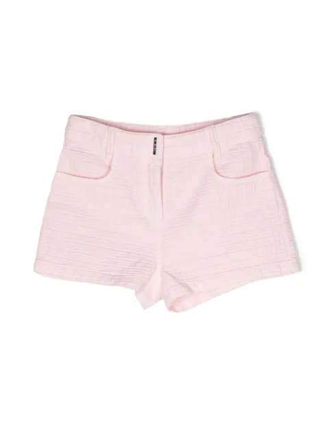 Givenchy Kids shorts con logo estampado