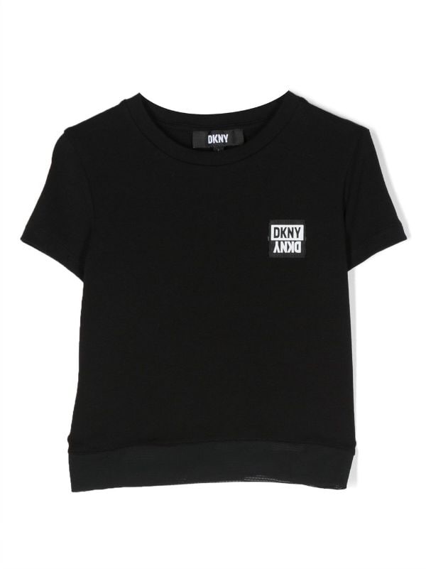 DKNY logo-print short-sleeved Cotton T-shirt - Farfetch