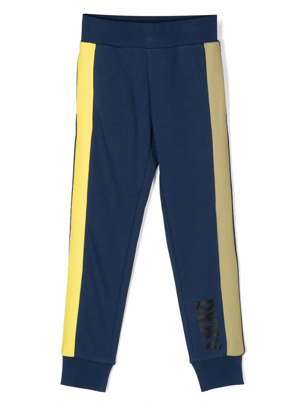 Yellow and best sale blue track pants