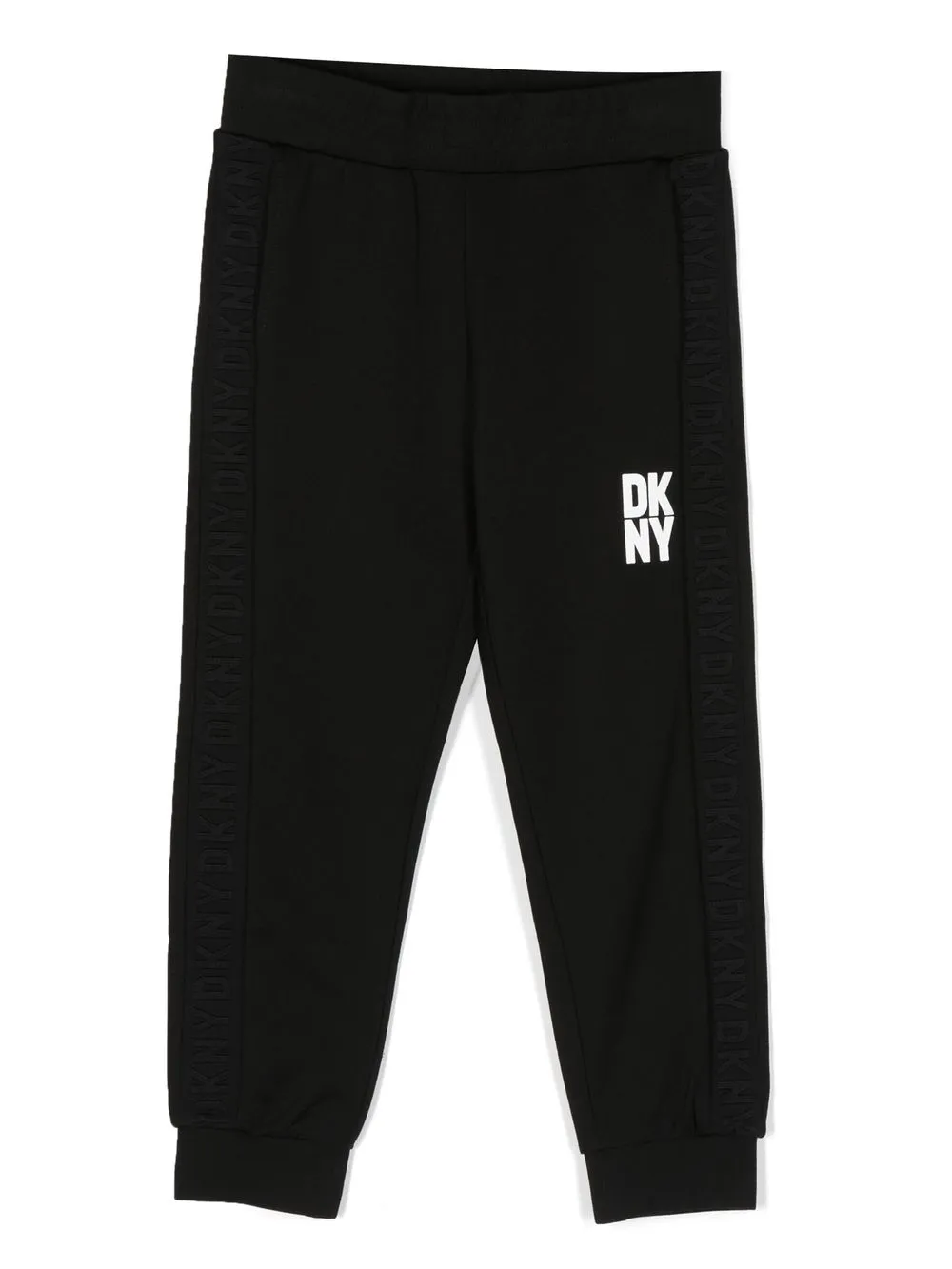 

Dkny Kids logo-print track pants - Black