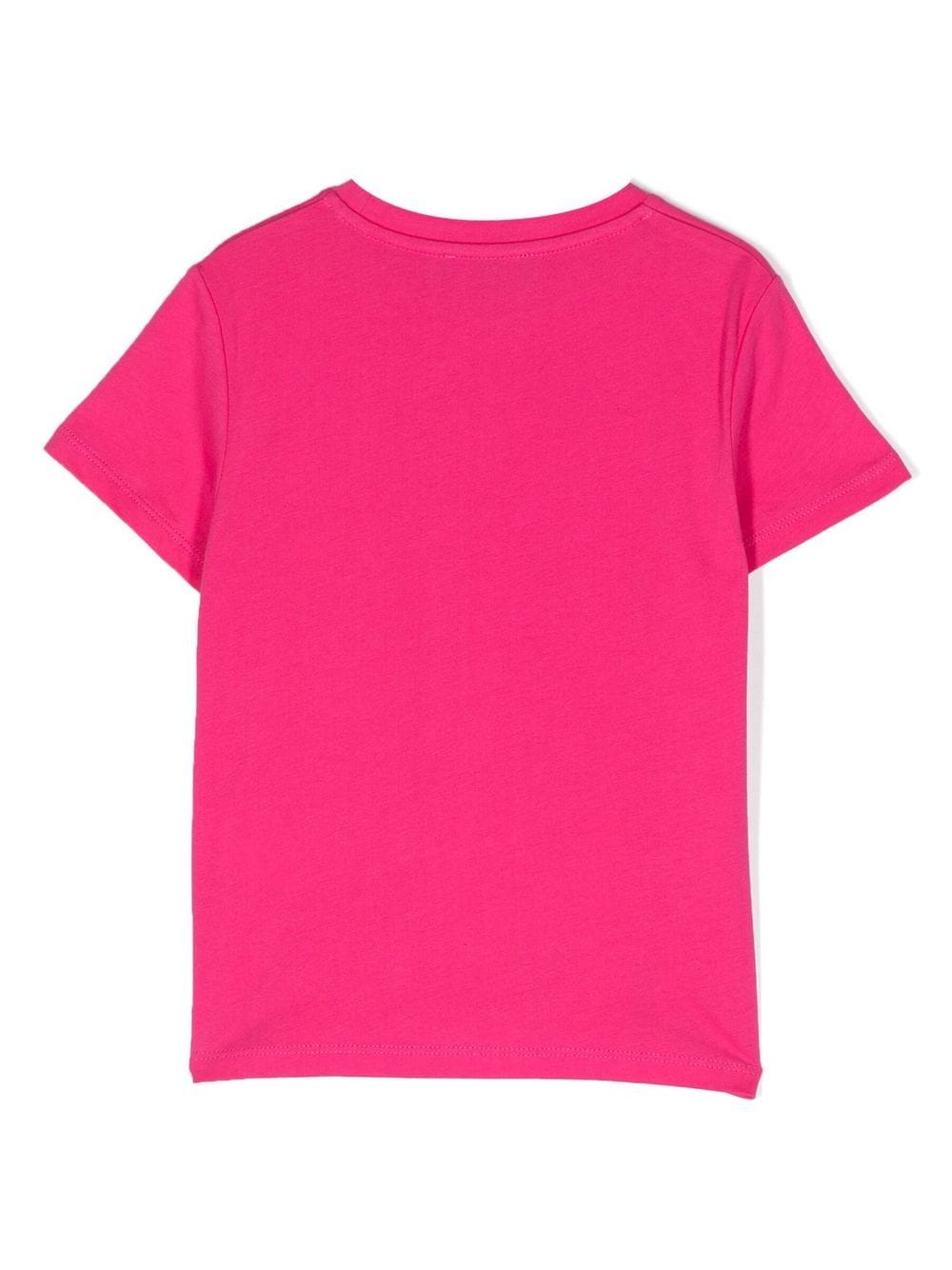 Dkny Kids T-shirt met grafische print - Roze