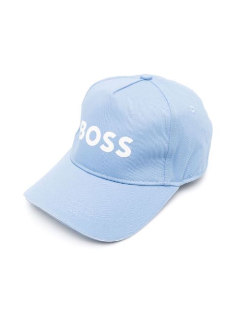 BOSS Kidswear logo-print baseball cap