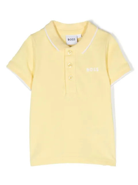BOSS Kidswear Polo con stampa