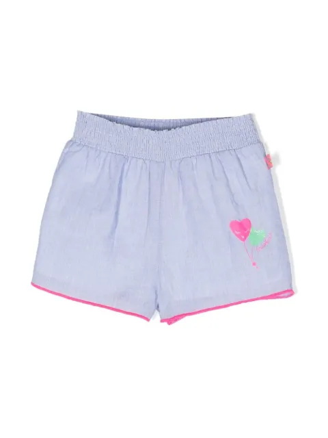 Billieblush shorts con estampado gráfico