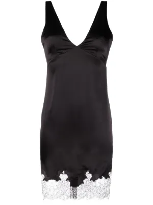 noire swimwear ruched halterneck mini dress Noire Swimwear Ruched Halterneck Mini Dress