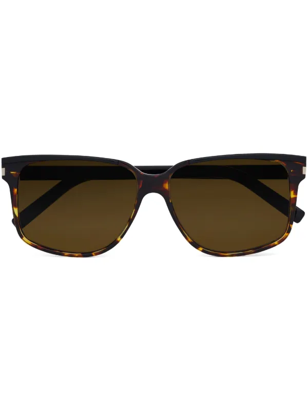Saint Laurent Occhiali Da Sole Mirage Oversize Farfetch