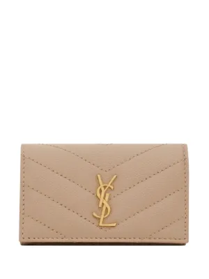 Ysl discount wallet white