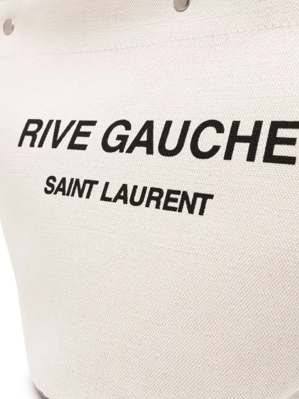 Saint Laurent Rive Gauche Tote Bag | Neutrals | FARFETCH