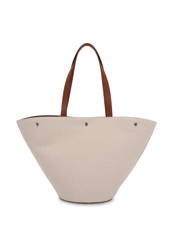 Saint Laurent Rive Gauche Tote Bag | Neutrals | FARFETCH