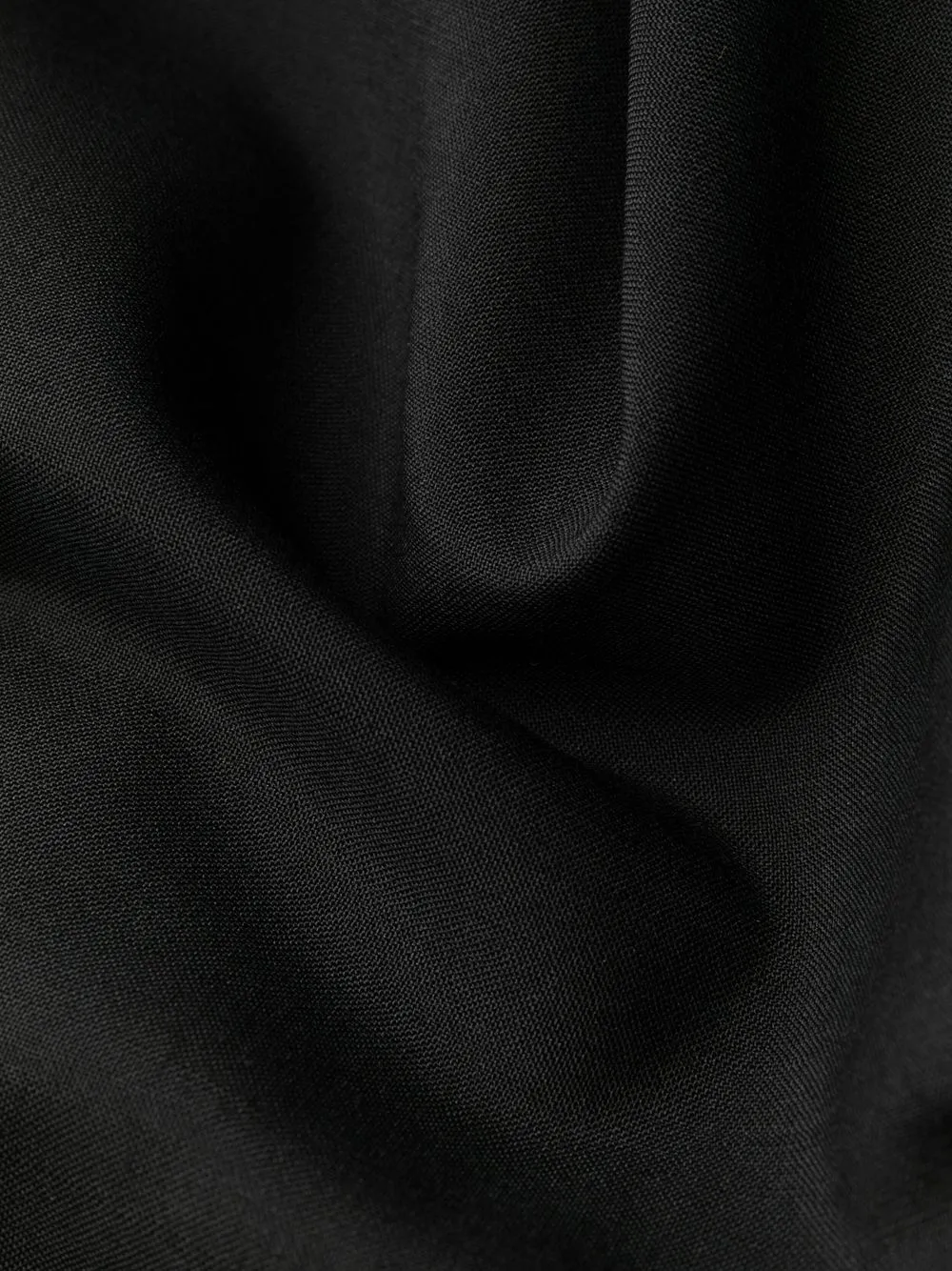 Saint Laurent standup Collar Long Coat Farfetch