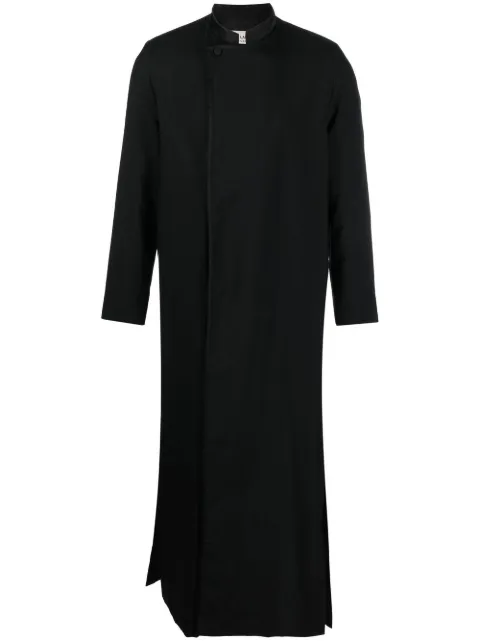 Saint Laurent stand-up collar long coat