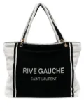 Saint Laurent Rive Gauche beach bag - Black