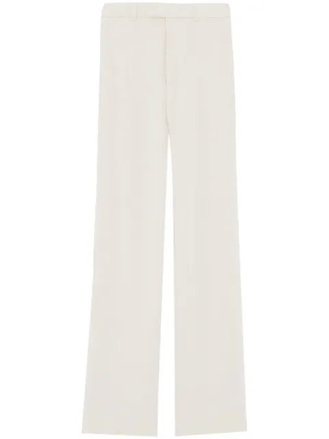 Saint Laurent high-waisted straight leg trousers