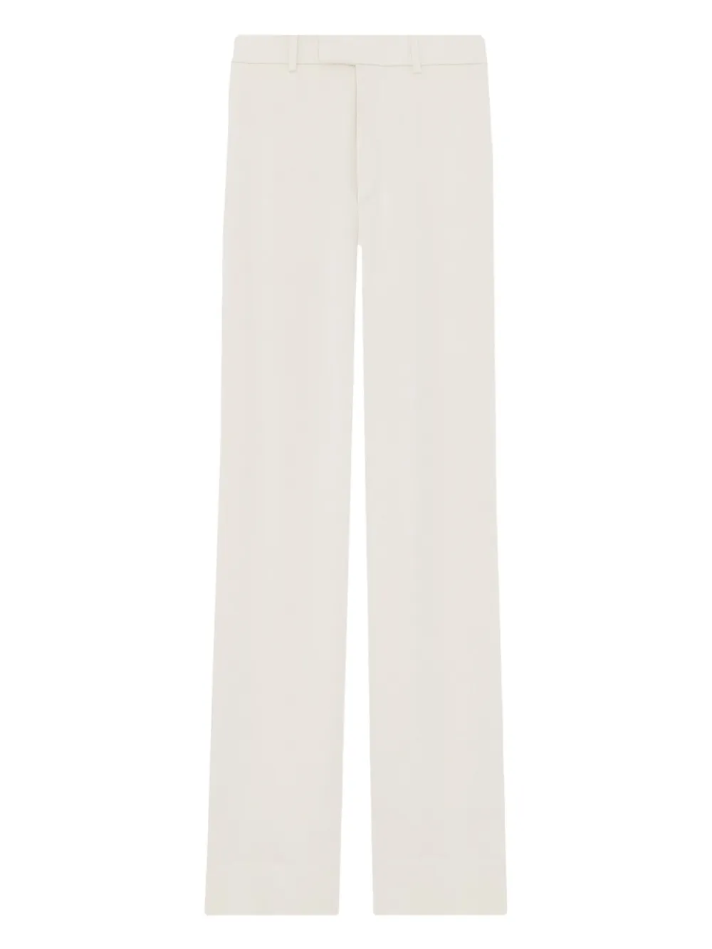 Saint Laurent high-waisted satin trousers | Neutrals | Image 1