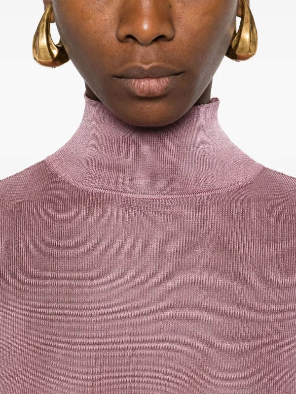 Saint Laurent long-sleeve Maxi Dress | Pink | FARFETCH