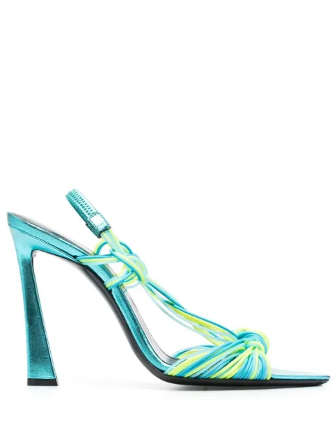 Saint Laurent sandalias Gippy con tacón de 120mm