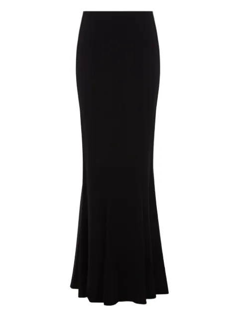 Saint Laurent asymmetric-hem maxi skirt
