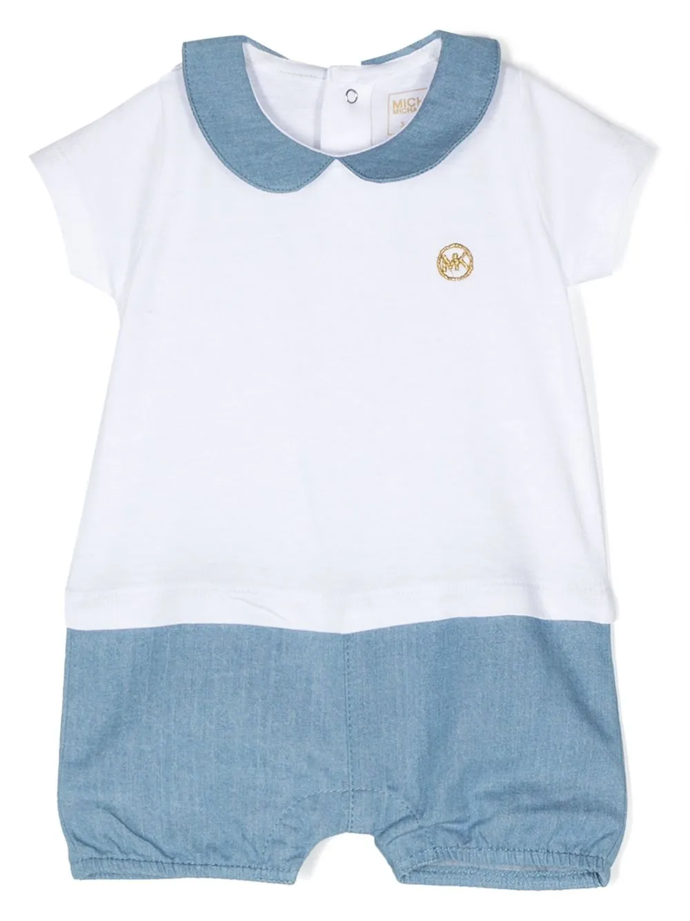 

Michael Kors Kids short-sleeve all-in-one - White