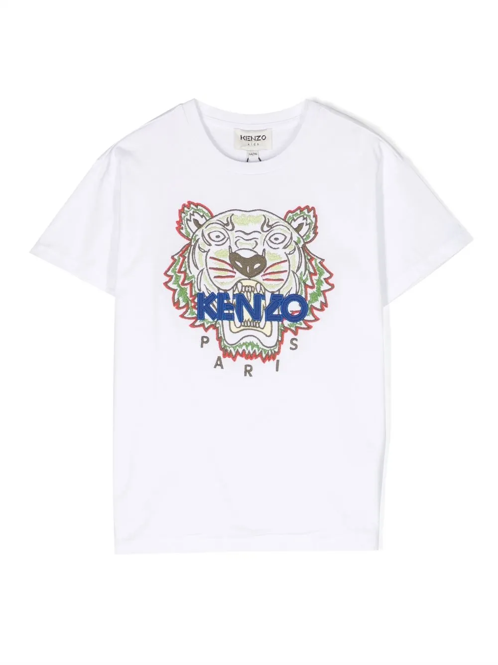 

Kenzo Kids logo-print short-sleeve T-shirt - White