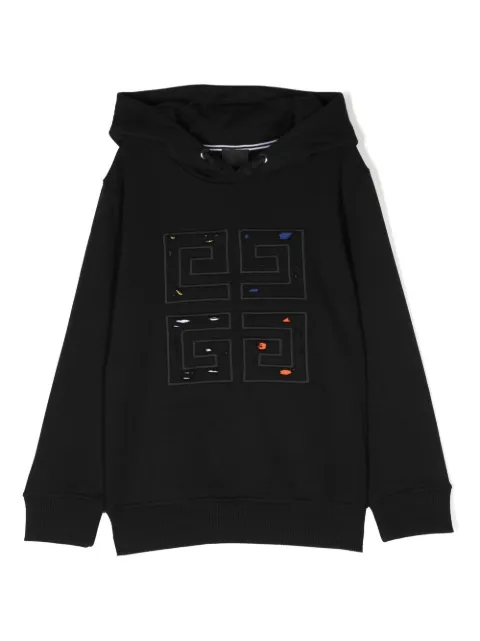 Givenchy Kids 4G patch-detailing hoodie