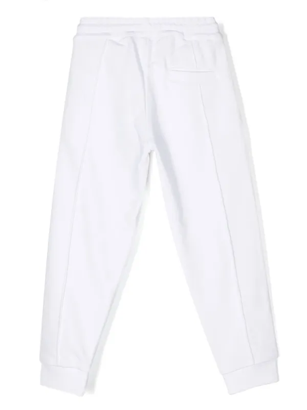 Kids white deals jogging bottoms